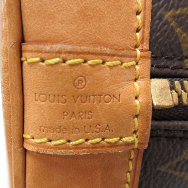 2104102240901 10 Louis Vuitton Alma Handbag Brown