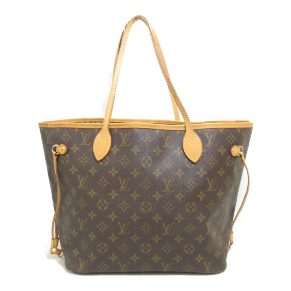 2104102242554 2 Louis Vuitton Neverfull MM Tote Bag Brown