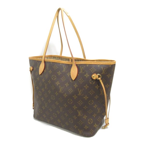 2104102242554 4 Louis Vuitton Neverfull MM Tote Bag Brown