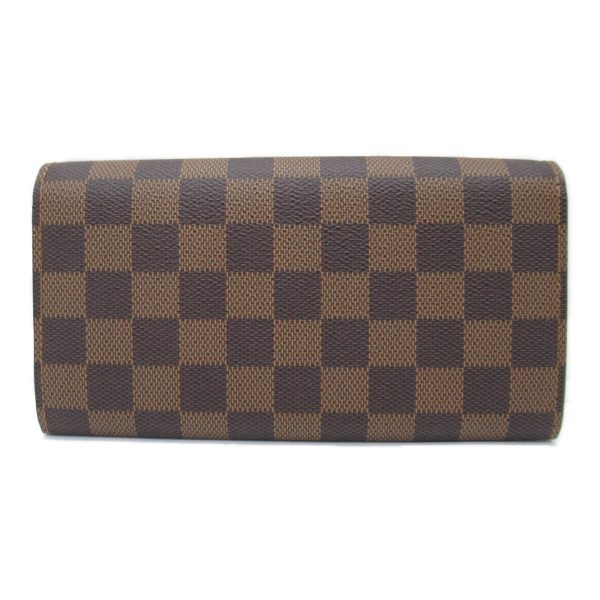 2104102253567 3 Louis Vuitton Sarah Bifold Wallet Brown