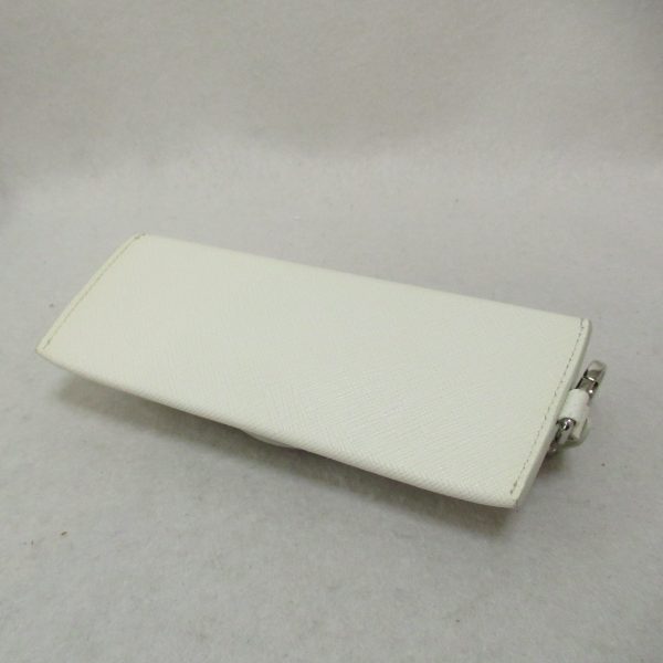 2104102260480 5 Prada Glasses Case in Saffiano Leather White