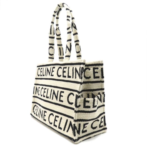 2104102263160 3 Celine Hippo Tie Tote Bag Pile Black