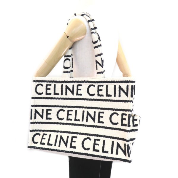 2104102263160 5 Celine Hippo Tie Tote Bag Pile Black