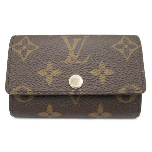 2104102269667 1 Louis Vuitton Multicle 6 Key Case Monogram Brown