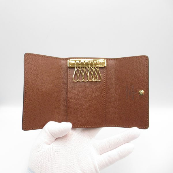 2104102269667 5 Louis Vuitton Multicle 6 Key Case Monogram Brown