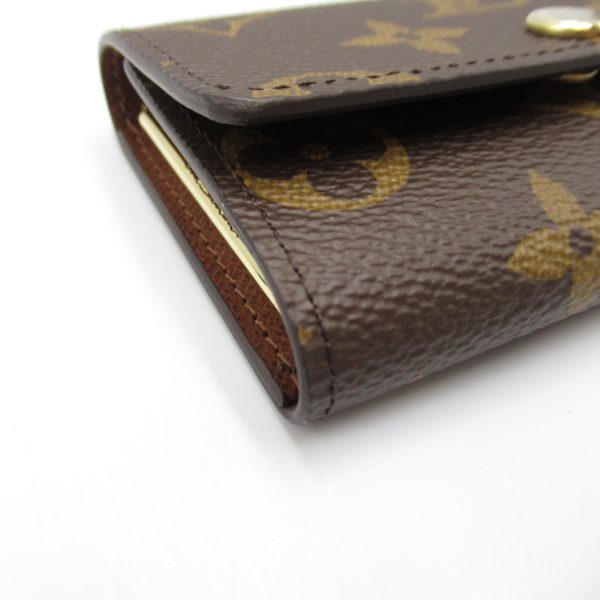 2104102269667 9 Louis Vuitton Multicle 6 Key Case Monogram Brown