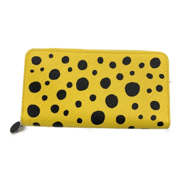 2104102272780 02 Louis Vuitton Zippy Round Long Wallet Yellow Black