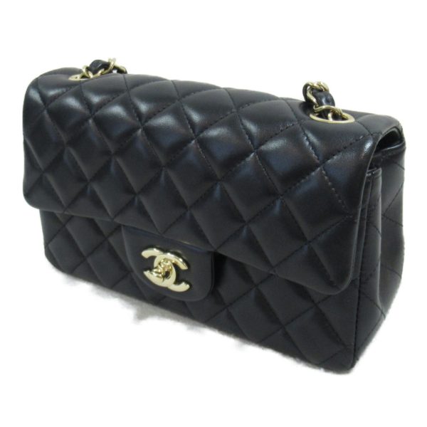 2104102273312 4 Chanel Mini Matelasse Chain Bag Black