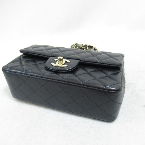 2104102273312 5 Chanel Mini Matelasse Chain Bag Black