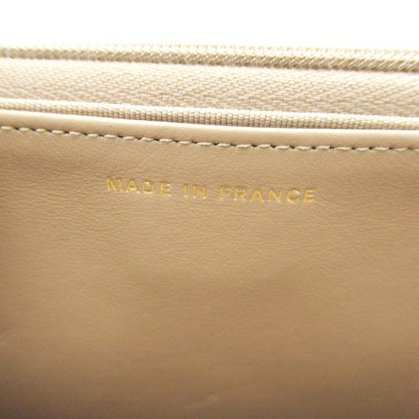 2104102276009 7 Chanel Matelasse Chain Wallet Yellow