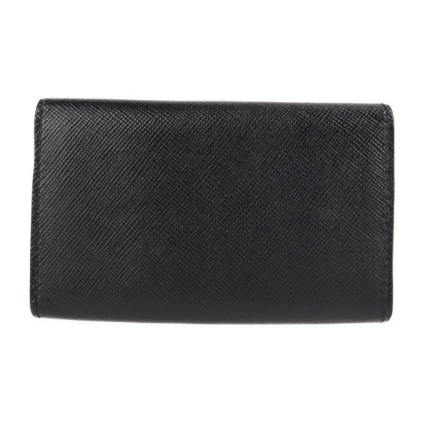 2105073008089 3 Prada Saffiano Leather Key Case Nero