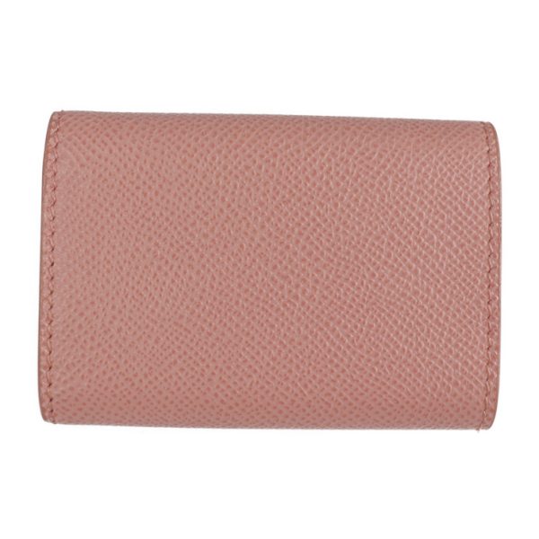 2105123008087 2 Salvatore Ferragamo Vara Leather Trifold Wallet Pink