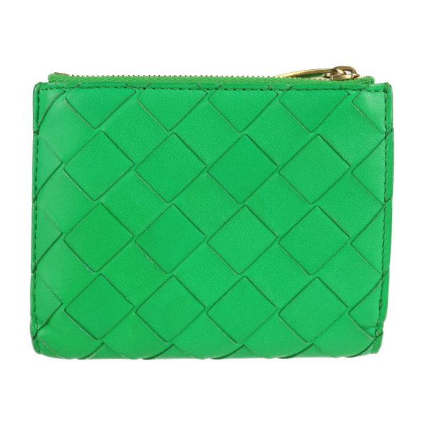 2105123008091 3 Bottega Veneta Intrecciato Leather Wallet Green