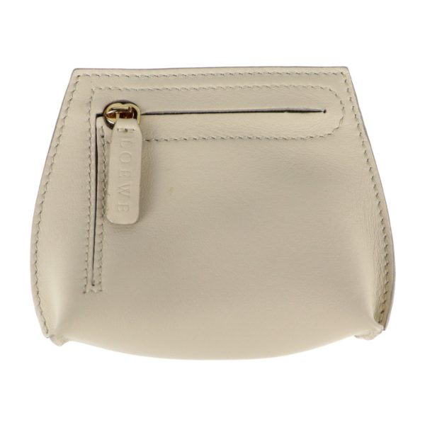 2106013002043 1 Loewe Leather Coin Purse Ivory