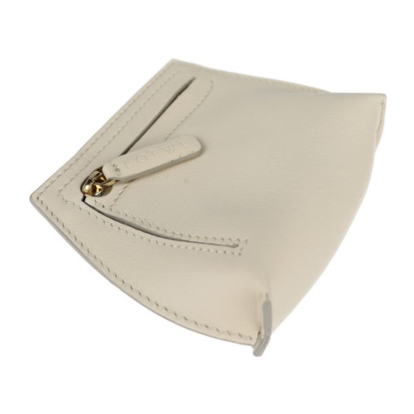 2106013002043 3 Loewe Leather Coin Purse Ivory