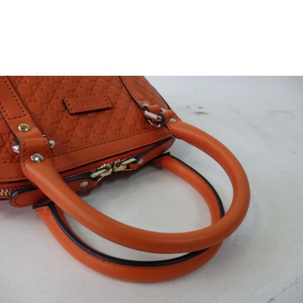 21061 5 Gucci Micro Guccisima Bag Orange