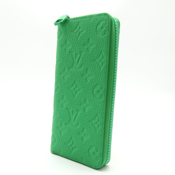 2106800538564 3 Louis Vuitton Zippy Wallet Vertical Long Green