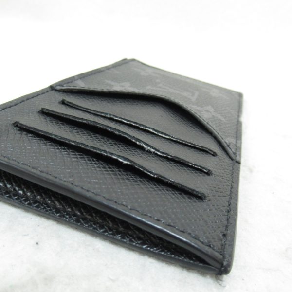 2106800540703 8 Louis Vuitton Coin Card Holder Wallet Black