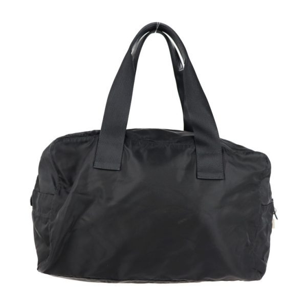 2107043007192 3 Prada Nylon Boston Bag Black