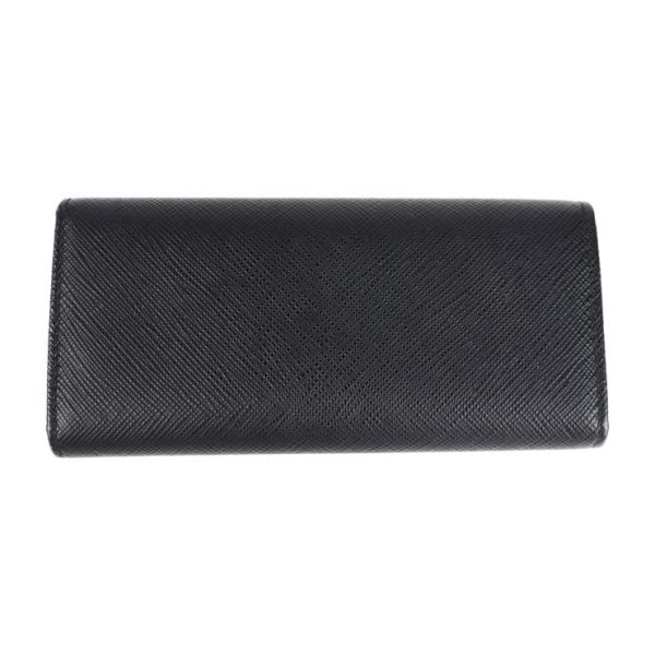 2107043007235 2 Prada Saffiano Leather Key Case Nero