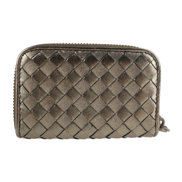 2107053007084 3 Bottega Veneta Coin Case Leather Bronze Bag