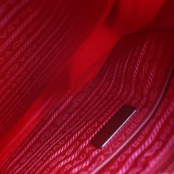 2107063008138 9 Prada Nylon Shoulder Bag Rosso