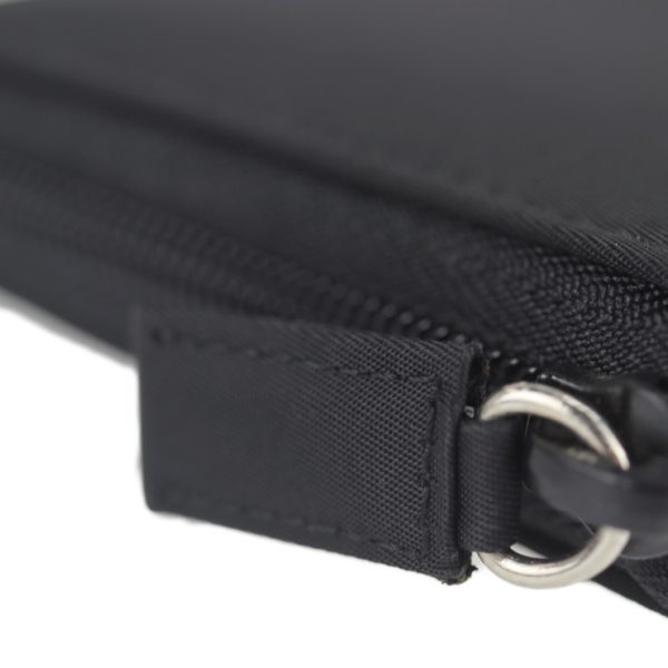 2107063008145 5 Prada Nylon Long Wallet Black