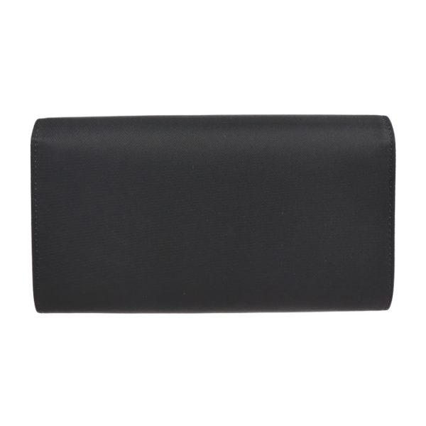 2107103007075 3 Prada Nylon Bifold Wallet Black