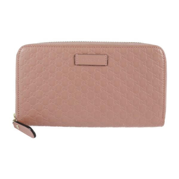 2107113008103 1 GUCCI Micro Guccisima Long Wallet Leather Pink