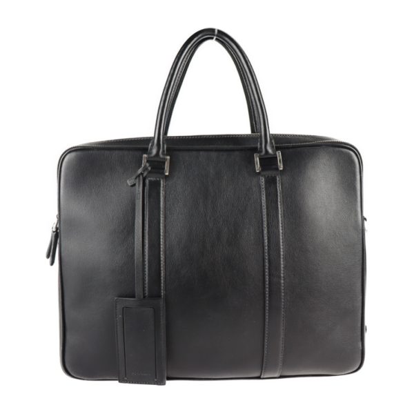 2107113008109 1 Prada City Calf Leather Briefcase Black