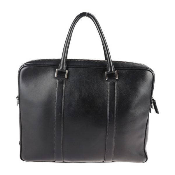 2107113008109 3 Prada City Calf Leather Briefcase Black