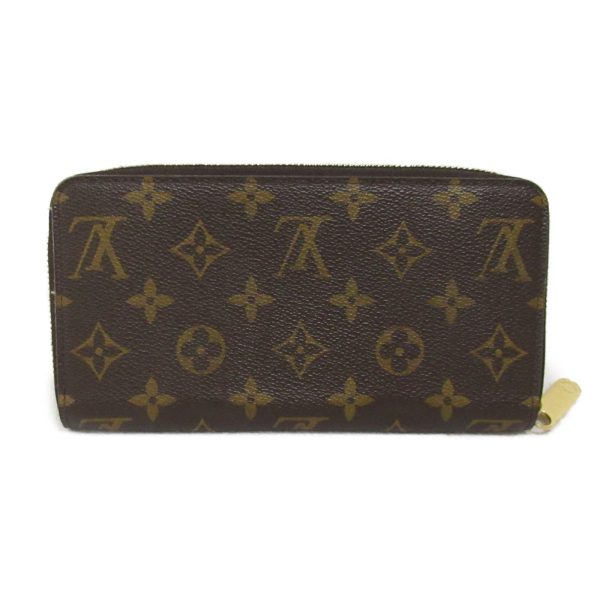 2107400216692 3 Louis Vuitton Zippy Round Long Wallet Brown