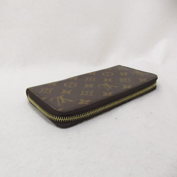 2107400216692 4 Louis Vuitton Zippy Round Long Wallet Brown