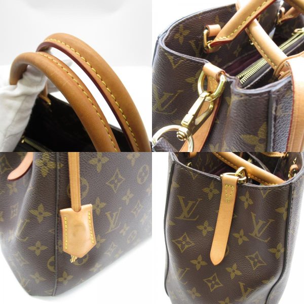 2107600969145 7c Louis Vuitton Montaigne MM Tote Bag Brown