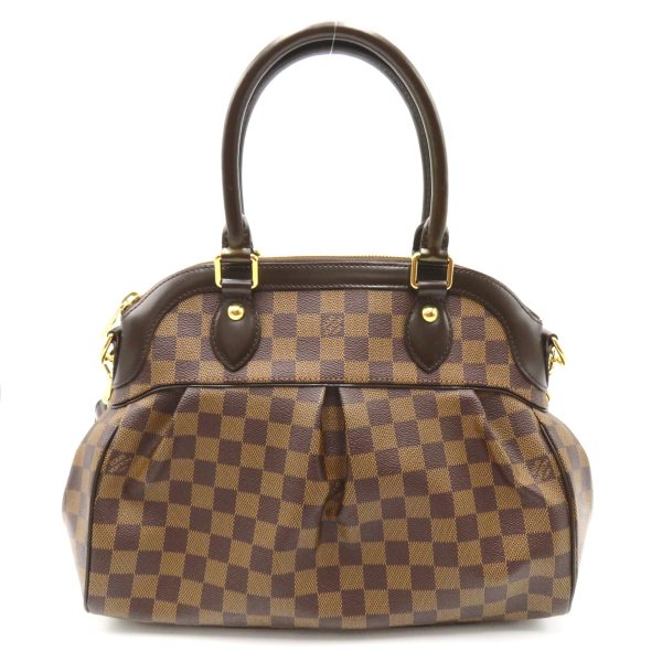 2107600974088 2 Louis Vuitton Trevi 2way Shoulder Bag Brown