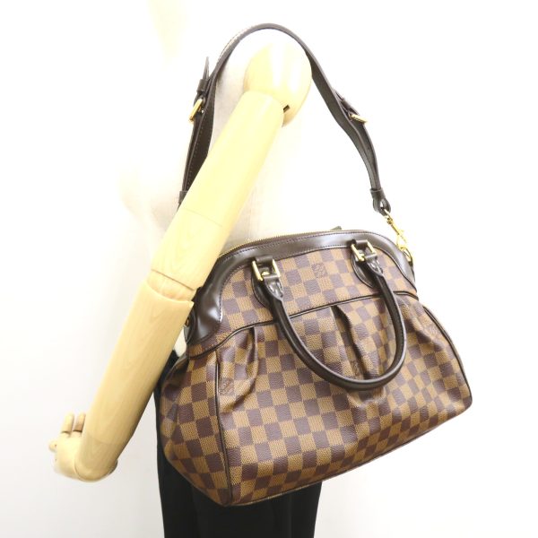 2107600974088 6 Louis Vuitton Trevi 2way Shoulder Bag Brown