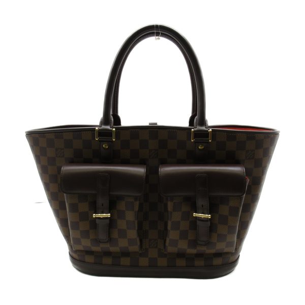 2107600974927 1 Louis Vuitton Manosque Tote Bag Brown