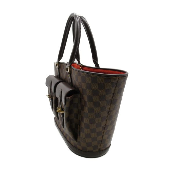 2107600974927 2 Louis Vuitton Manosque Tote Bag Brown