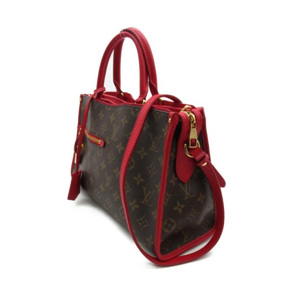 2107600977638 2 Louis Vuitton Popincourt PM Shoulder Bag Brown Red