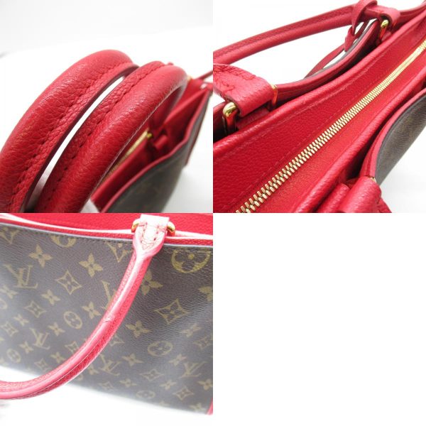 2107600977638 7c Louis Vuitton Popincourt PM Shoulder Bag Brown Red