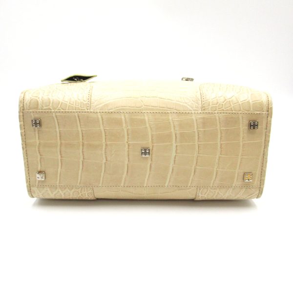 2107600979427 5 Loewe Amazona 28 Handbag Bag Croco Beige Amazona 28