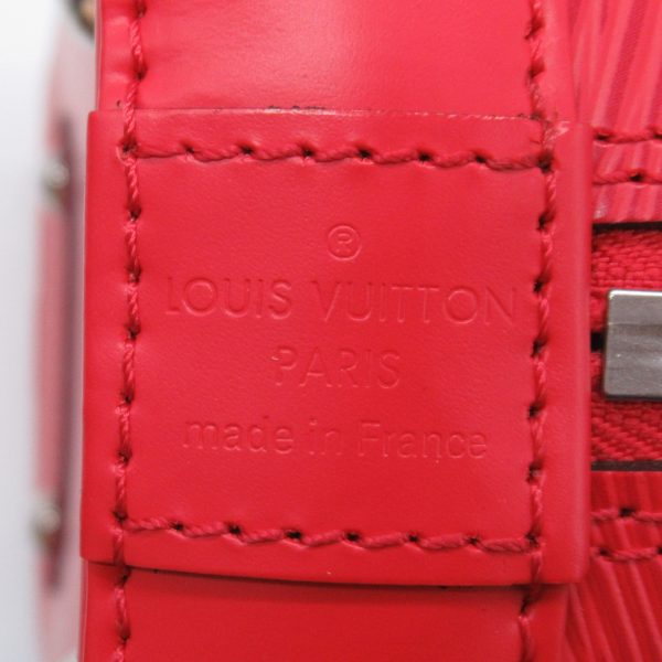 2107600980218 10 Louis Vuitton Alma PM Handbag Calf Red