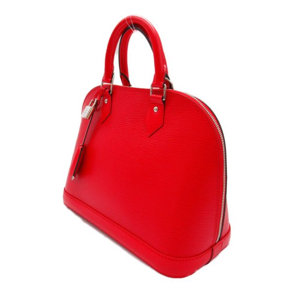 2107600980218 4 Louis Vuitton Alma PM Handbag Calf Red