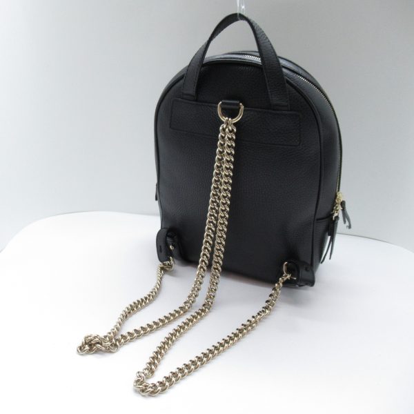 2107600981239 7 Gucci Interlocking G Rucksack Leather Black