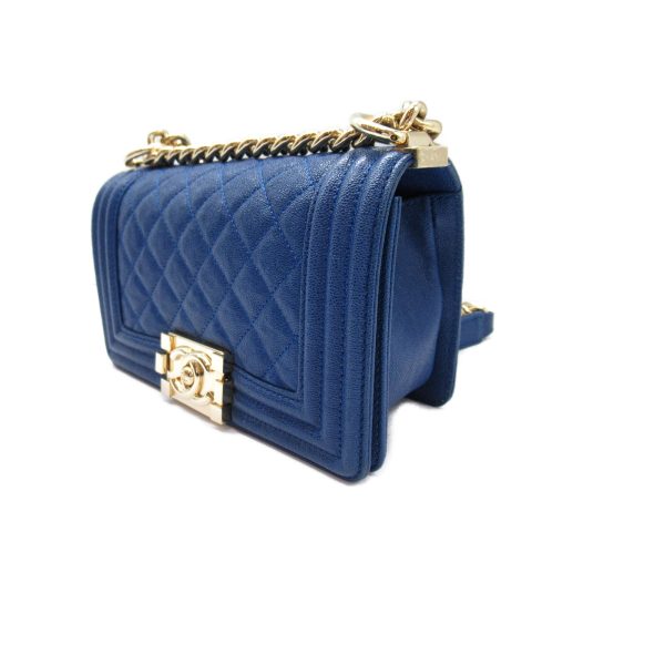 2107600982403 4 Chanel Chanel Chain Shoulder Bag Caviar Skin Blue