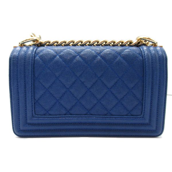 2107600982403 5 Chanel Chanel Chain Shoulder Bag Caviar Skin Blue