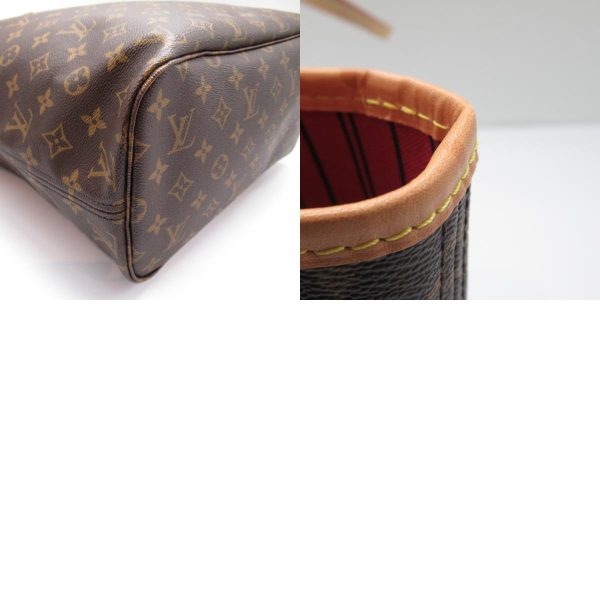 2107600982663 8c Louis Vuitton Neverfull MM Tote Bag Brown