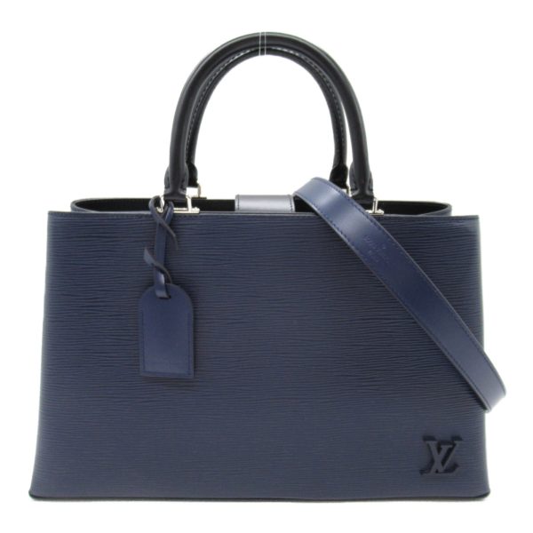 2107600991634 5 Louis Vuitton Kleber MM Tote Bag Navy