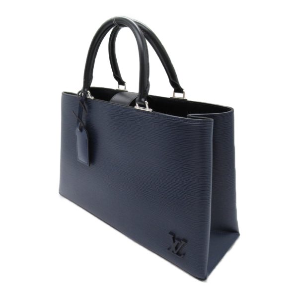 2107600991634 6 Louis Vuitton Kleber MM Tote Bag Navy