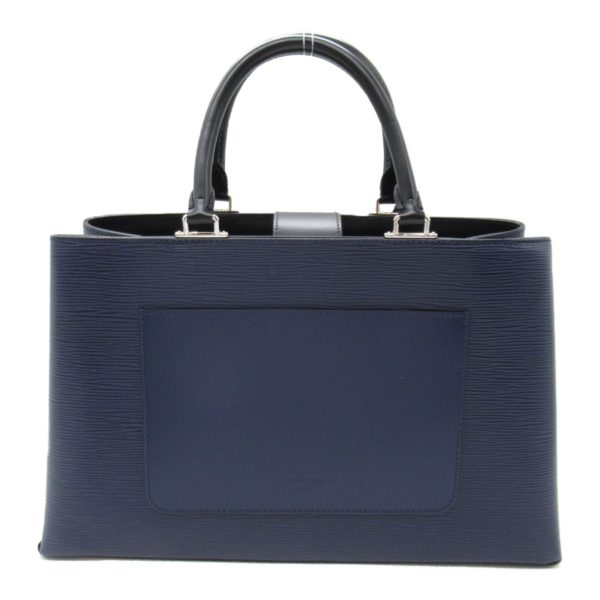 2107600991634 7 Louis Vuitton Kleber MM Tote Bag Navy